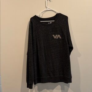 RVCA Charcoal Gray Sweatshirt